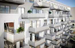 Apartament pe doua niveluri cu 2 camere, 87.05 mp, 2 terase, semifinisat, zona Dedeman