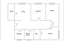 Apartament Nou in zona strazii Donath, 3 camere, 86 mp utili