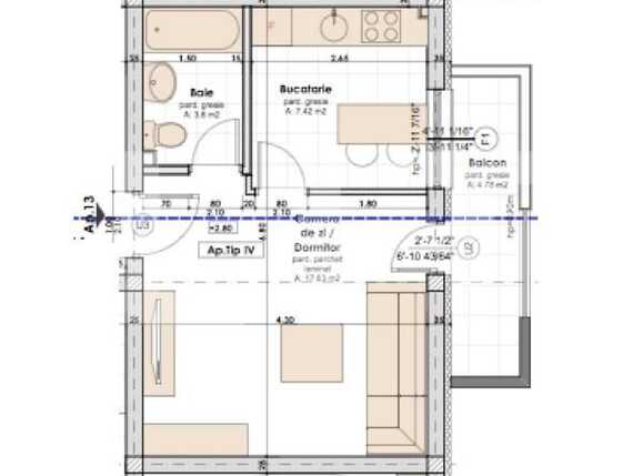 Garsonieră de vânzare Apahida - 54440AV | BLITZ Cluj-Napoca | Poza2