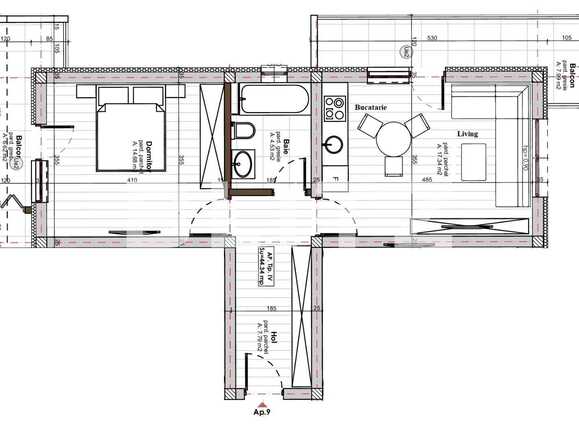 Apartament de vânzare 2 camere Apahida - 54446AV | BLITZ Cluj-Napoca | Poza3