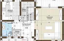 Triplex de vanzare, 120 mp, in zona rezidentiala din Apahida!