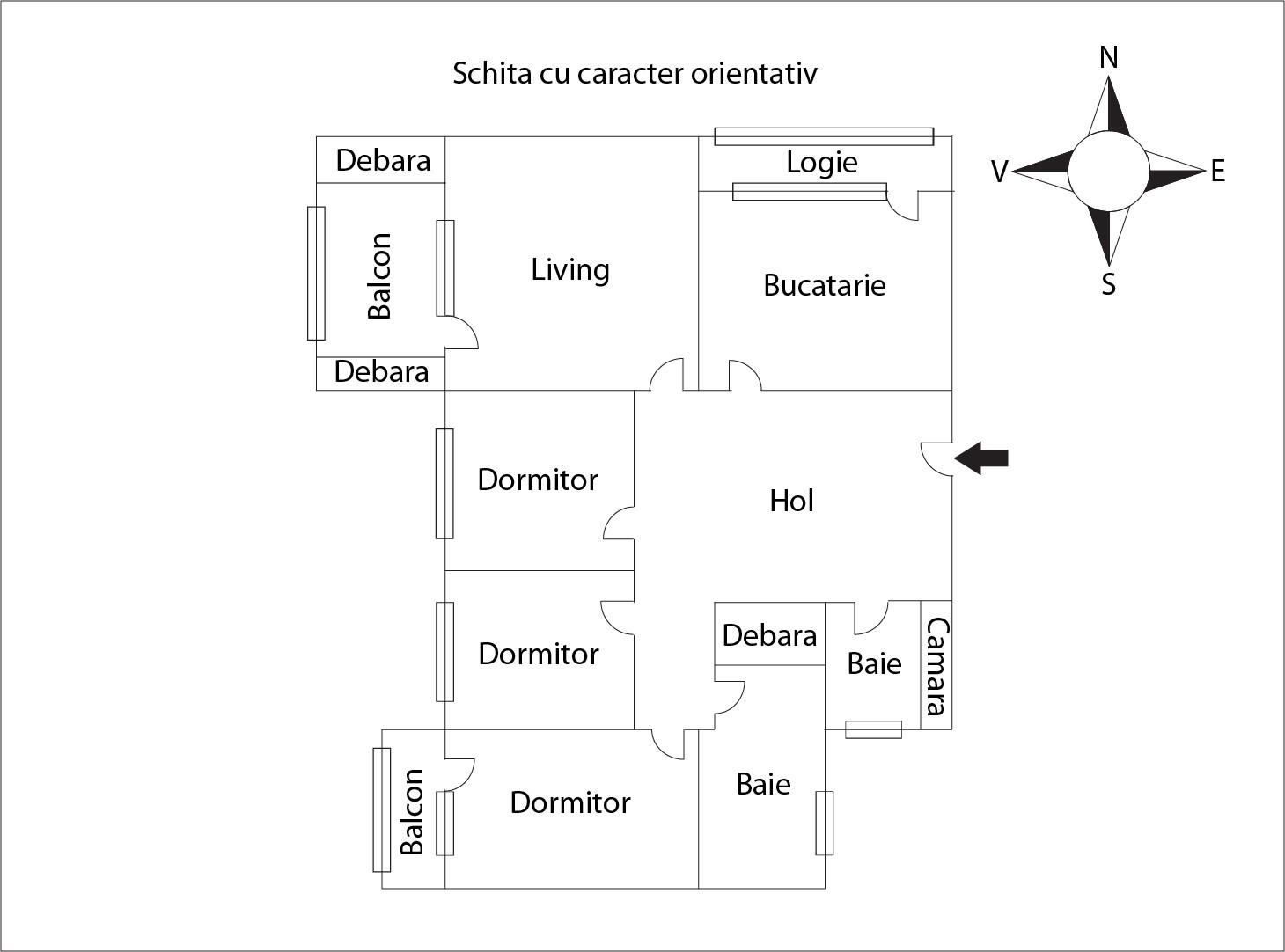 Apartament de vânzare 4 camere Gheorgheni - 54468AV | BLITZ Cluj-Napoca | Poza1