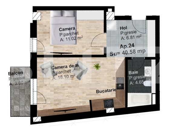 Apartament de vânzare 2 camere Marasti - 54483AV | BLITZ Cluj-Napoca | Poza4