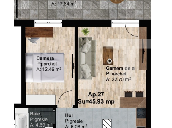 Apartament de vânzare 2 camere Marasti - 54485AV | BLITZ Cluj-Napoca | Poza4