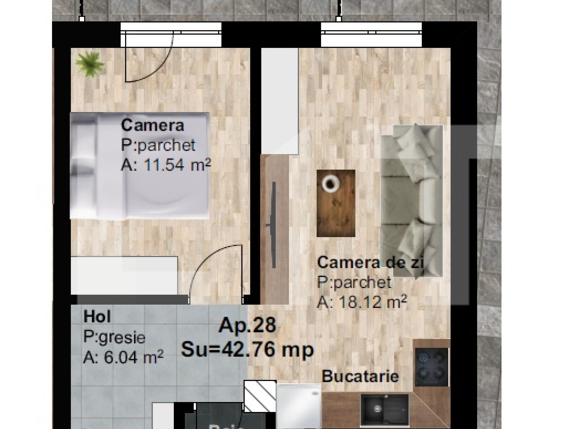 Apartament de vânzare 2 camere Marasti - 54486AV | BLITZ Cluj-Napoca | Poza4