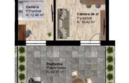 Apartament 2 camere, 46.33 mp utili, imobil nou, zona Leroy Merlin!