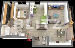 Apartament 3 camere LA CHEIE, 70.30 mp, zona Primariei Baciu