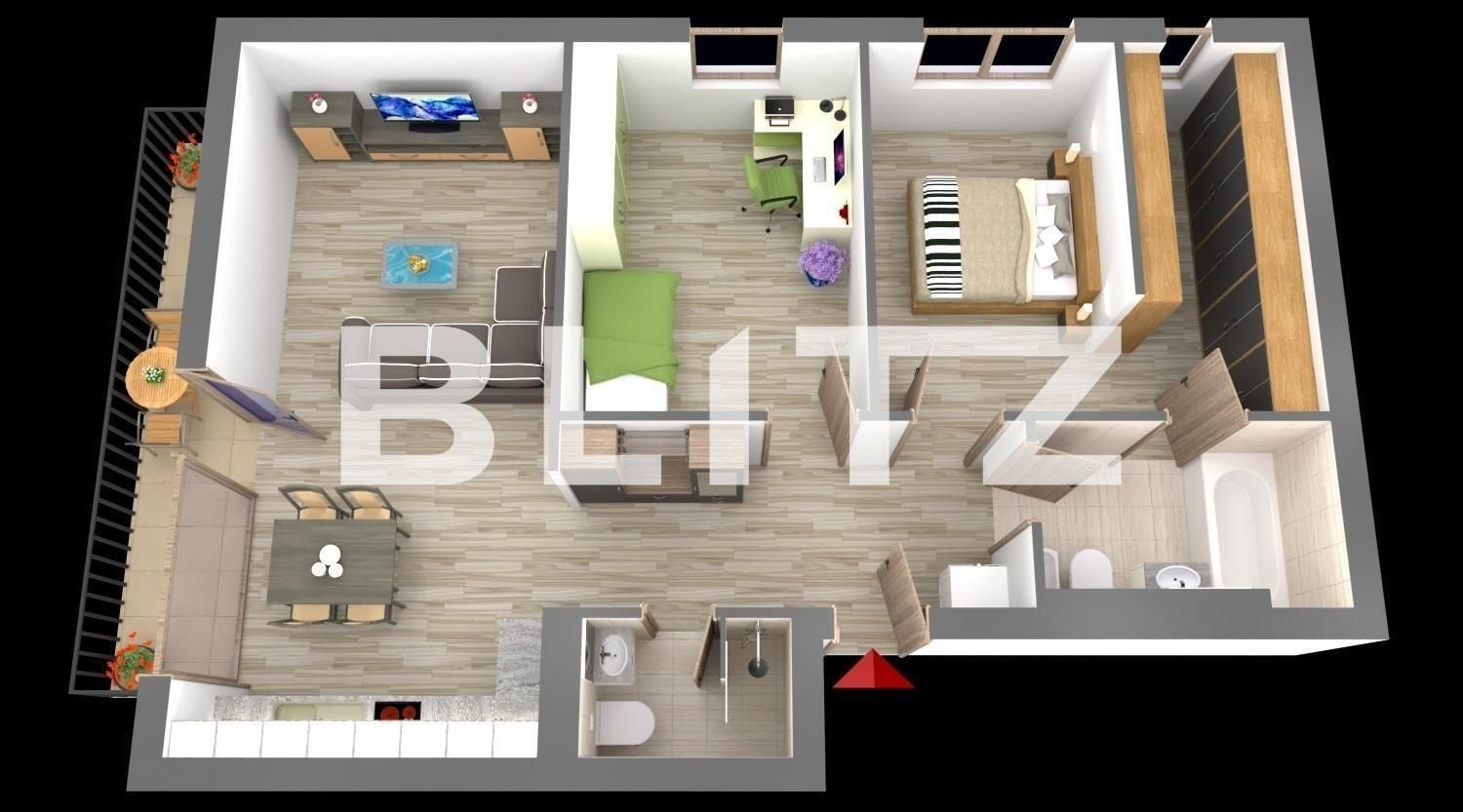 Apartament de vânzare 3 camere Baciu - 54491AV | BLITZ Cluj-Napoca | Poza2