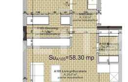 Apartament 2 camere finisat LA CHEIE, 58.30 mp, zona Primariei Baciu