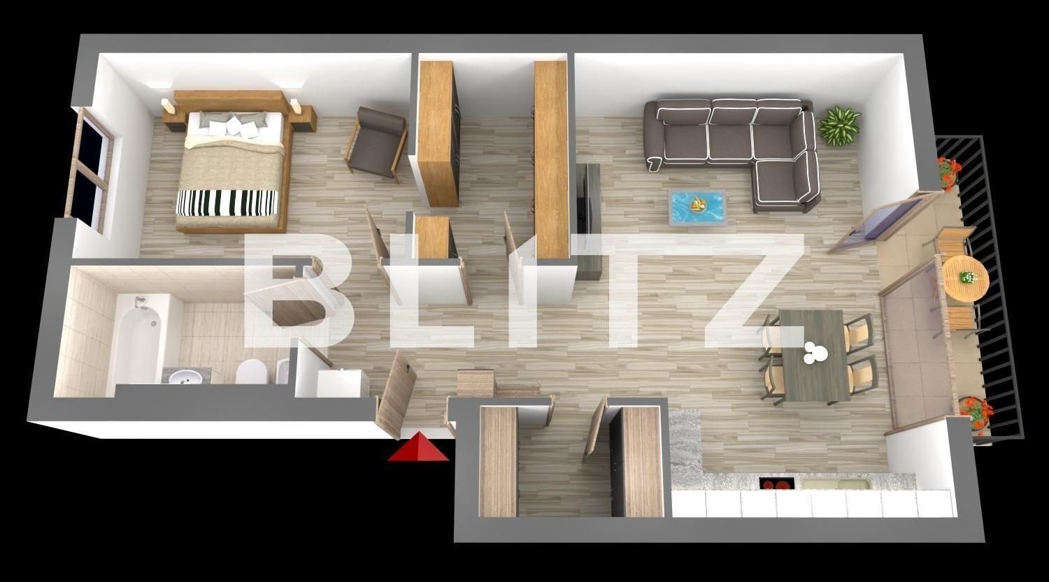 Apartament de vânzare 2 camere Baciu - 54492AV | BLITZ Cluj-Napoca | Poza2