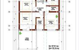 Ultima unitate disponibila! Ansamblu privat de 20 de case individuale,120 mp utili, 400 mp teren, garaj, terasa panoramica!