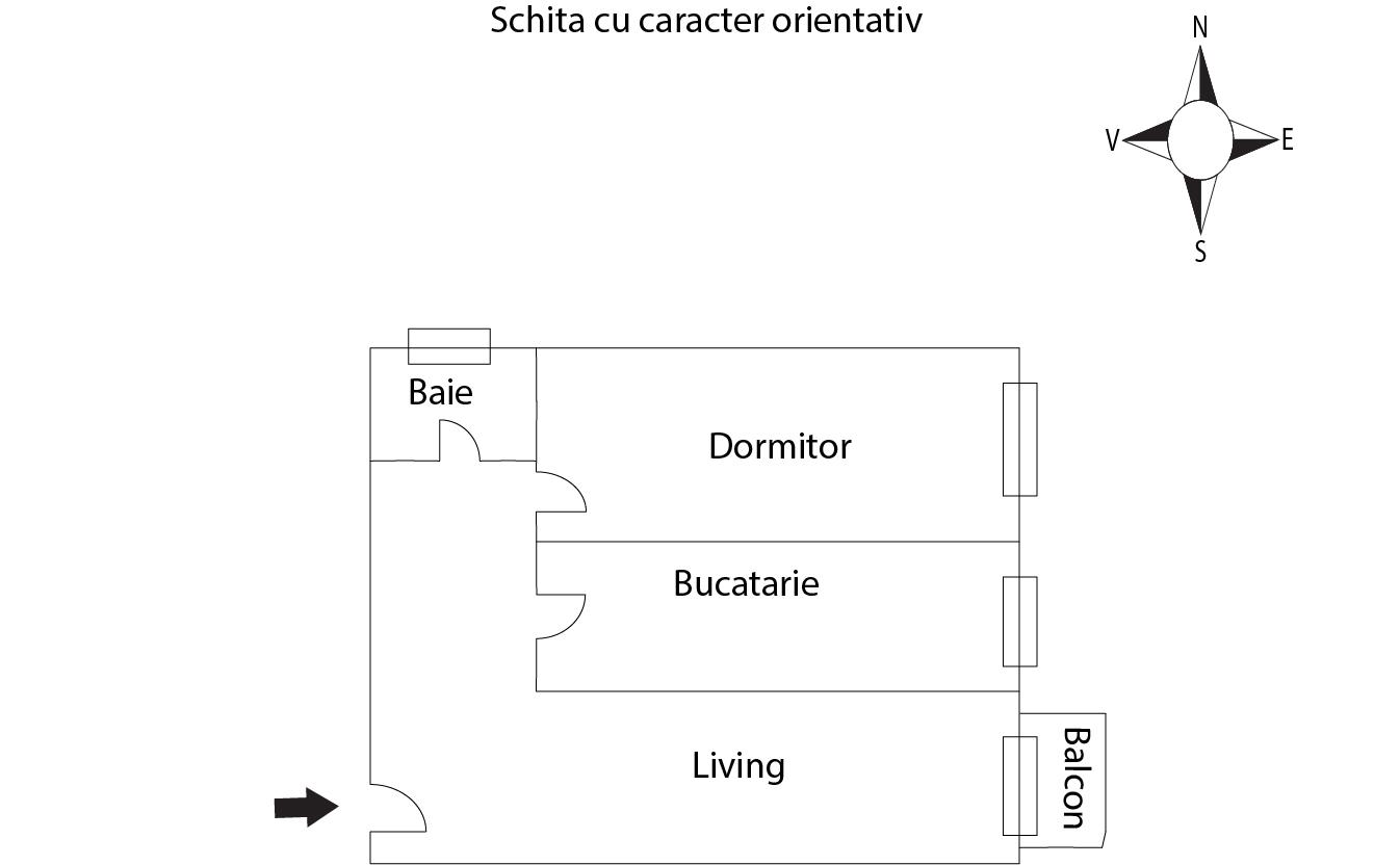 Apartament de vânzare 2 camere Floreşti - 54641AV | BLITZ Cluj-Napoca | Poza1