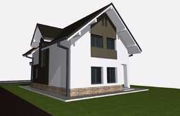 Casa individuala de 120 mp, teren de 540 mp, Luna de Sus!