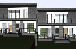 Duplex de vanzare, 120mp, 500 mp teren, design modern, zona Valea Seaca!