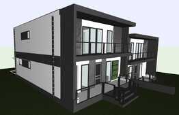 Duplex de vanzare, 120mp, 500 mp teren, design modern, zona Valea Seaca!