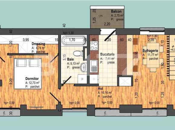 Apartament de vânzare 4 camere Floreşti - 54711AV | BLITZ Cluj-Napoca | Poza3