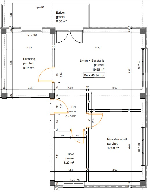Apartament de vânzare 3 camere Floreşti - 54720AV | BLITZ Cluj-Napoca | Poza5