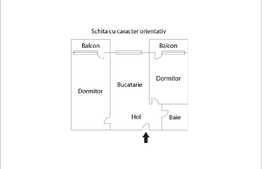 Apartament 2 camere decomandate  cu loc de parcare in CF, cartierul Manastur.