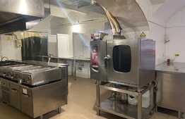 Spatiu alimentatie publica, 140 mp, complet utilat pentru catering
