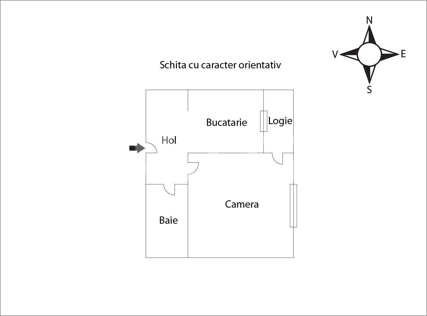 Garsonieră de vânzare Marasti - 54857AV | BLITZ Cluj-Napoca | Poza1