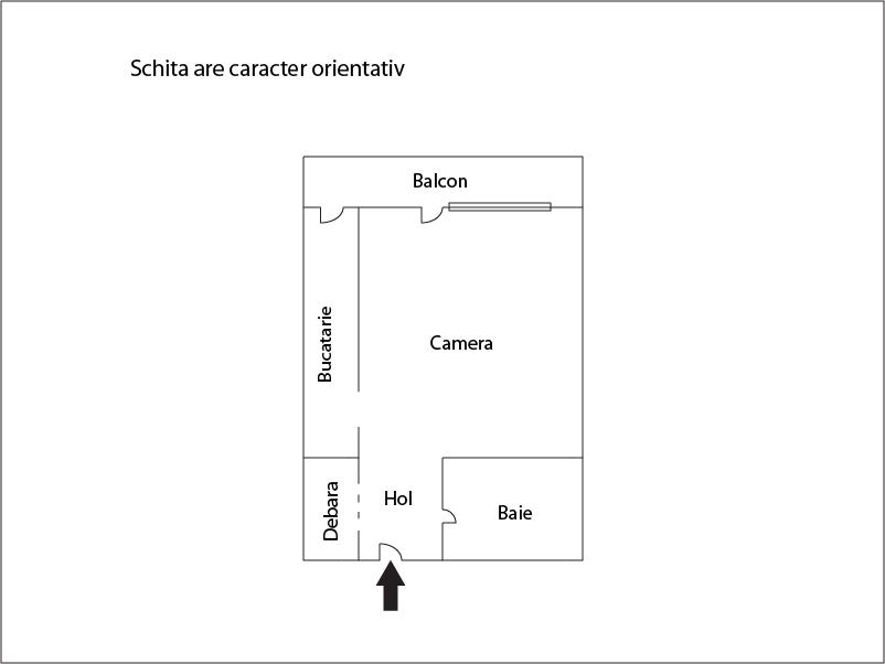 Garsonieră de vânzare Floreşti - 5491AV | BLITZ Cluj-Napoca | Poza1