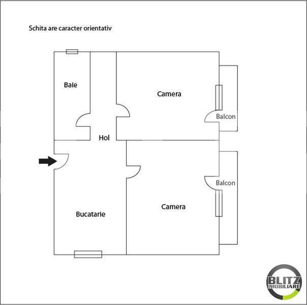 Apartament de închiriat 2 camere Floreşti - 5501AI | BLITZ Cluj-Napoca | Poza11