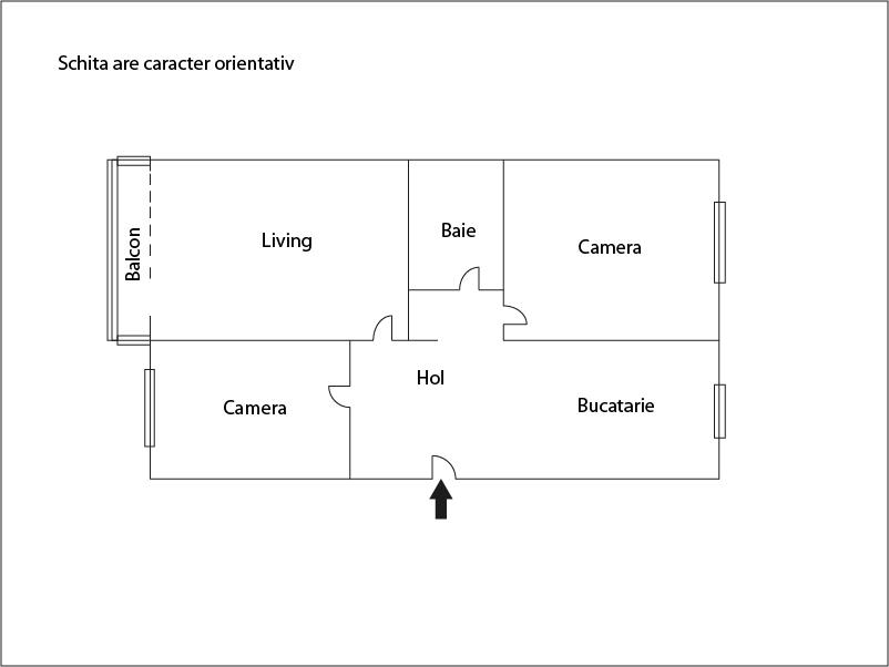 Apartament de vânzare 3 camere Grigorescu - 5503AV | BLITZ Cluj-Napoca | Poza1