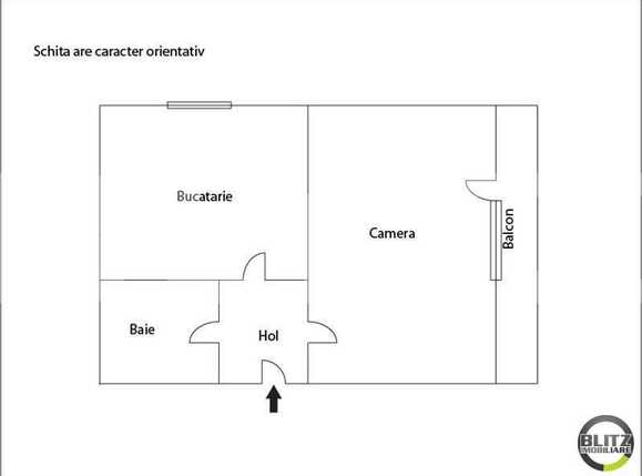 Garsonieră de vânzare Marasti - 5553AV | BLITZ Cluj-Napoca | Poza8