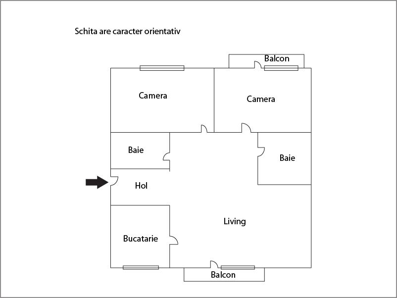 Apartament de vânzare 3 camere Floreşti - 5560AV | BLITZ Cluj-Napoca | Poza1