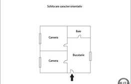 Vanzare apartament 2 camere, 56 mp, decomandat, boxa subsol, zona strazii Horea