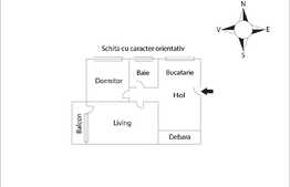 Oportunitate! Apartament 2 camere, decomandat, etaj intermediar, Zona Primaverii