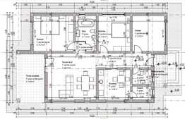 Casa individuala semifinisata, teren 490 mp, Campenesti!