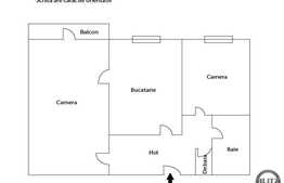 Vanzare apartament cu 2 camere, decomandat in cartierul Zorilor!