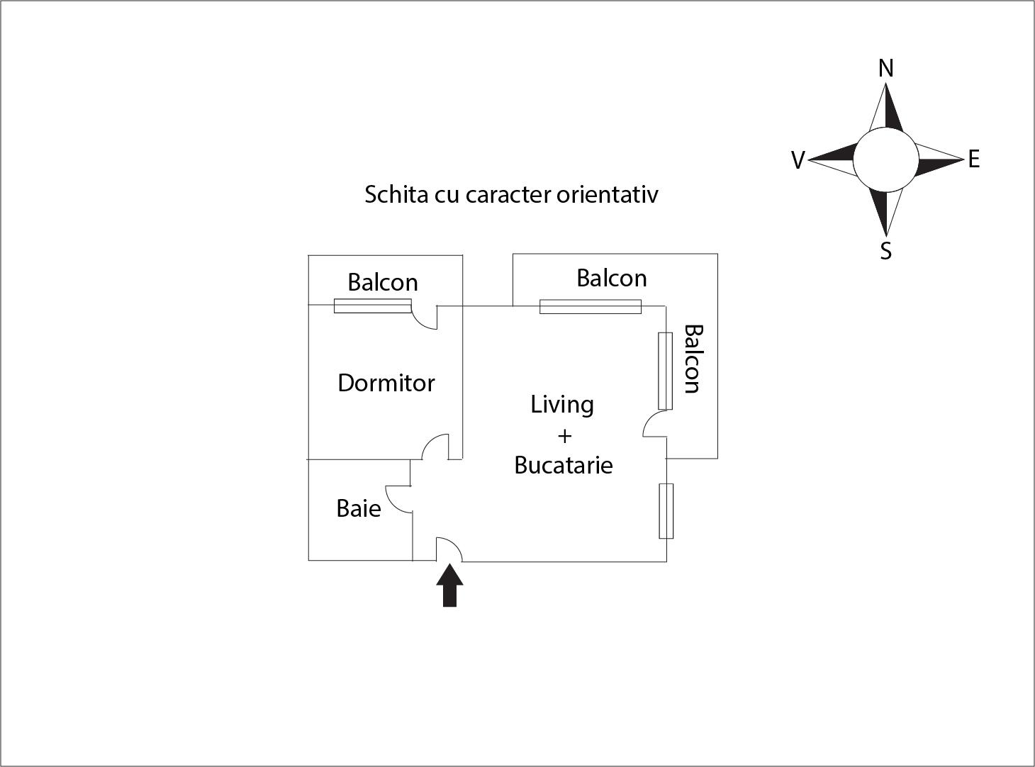 Apartament de vânzare 2 camere Floreşti - 55884AV | BLITZ Cluj-Napoca | Poza1