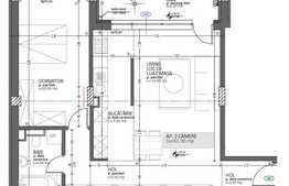 Apartament 2 camere, 62mp, semifinisat, CF!