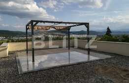 Apartament cu 2 camere, 75 mp, piscina, terasa de 70 mp, zona American Village