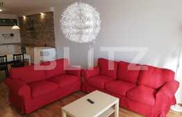 Apartament cu 2 camere, 75 mp, piscina, terasa de 70 mp, zona American Village