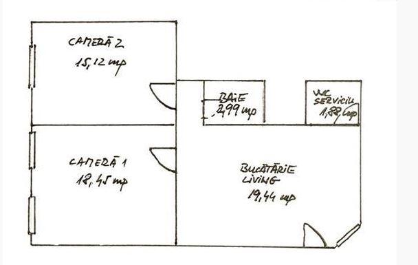 Apartament de vânzare 2 camere Central - 55931AV | BLITZ Cluj-Napoca | Poza1