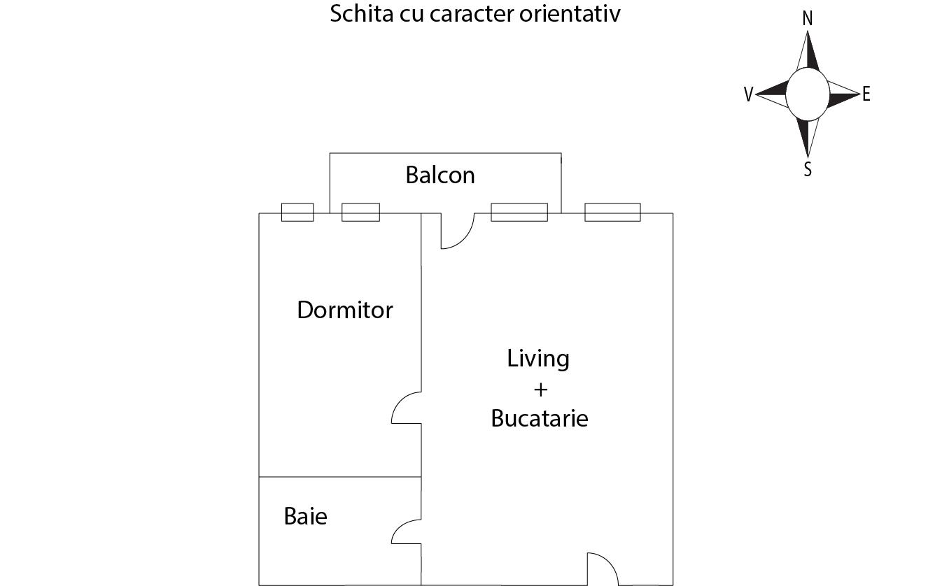 Apartament de vânzare 2 camere Floreşti - 55950AV | BLITZ Cluj-Napoca | Poza1