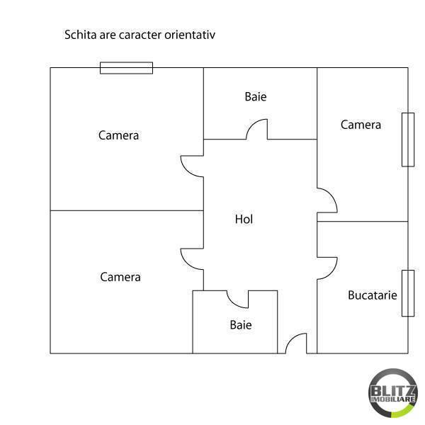 Apartament de vânzare 3 camere Gheorgheni - 5606AV | BLITZ Cluj-Napoca | Poza1