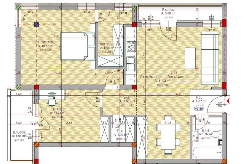 Apartament de vânzare 3 camere Marasti - 56063AV | BLITZ Cluj-Napoca | Poza6