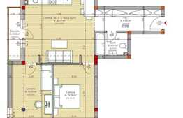 Vanzare 3 camere, 65.89 mp, zona piata 1 Mai, optional parcare 