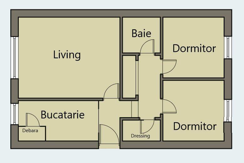 Apartament de vânzare 3 camere Manastur - 56066AV | BLITZ Cluj-Napoca | Poza1