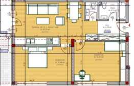 Apartament 3 camere, 76.38 mp utili, semifinisat, zona piata 1 Mai!