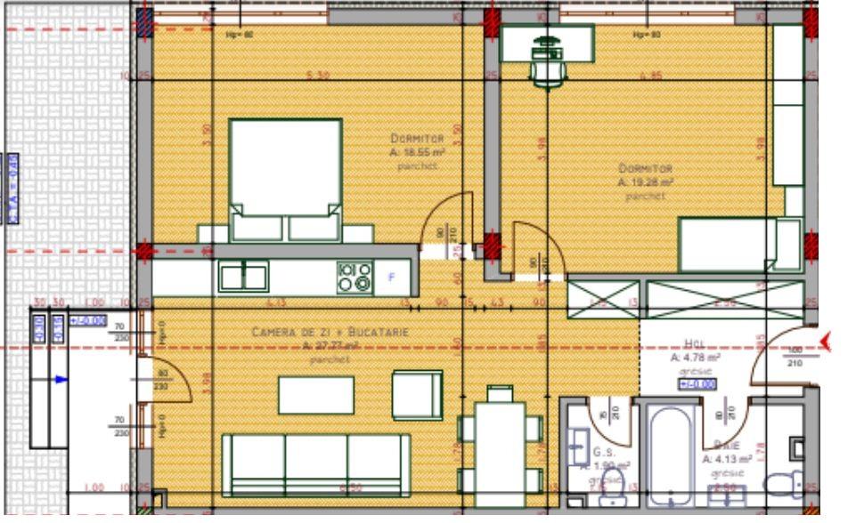 Apartament de vânzare 3 camere Marasti - 56074AV | BLITZ Cluj-Napoca | Poza2