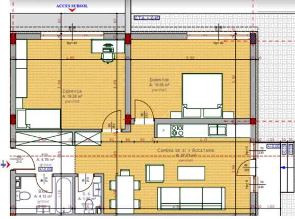 Apartament de vânzare 3 camere Marasti - 56075AV | BLITZ Cluj-Napoca | Poza2