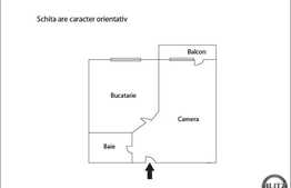 Apartament cu 1 camera de vanzare, 40 mp utili, zona Florilor!