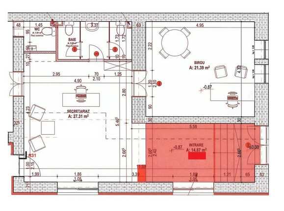 Spațiu birouri de închiriat Central - 56127SIB | BLITZ Cluj-Napoca | Poza8