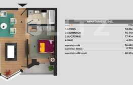 Oportunitate! Apartament in imobil nou, posibilitate de achizitie cu programul Prima Casa!