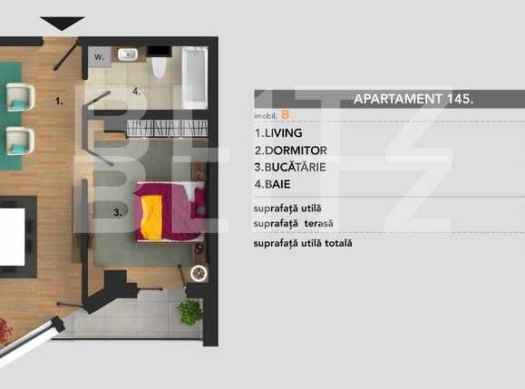 Apartament de vânzare 2 camere Bună Ziua - 56158AV | BLITZ Cluj-Napoca | Poza1